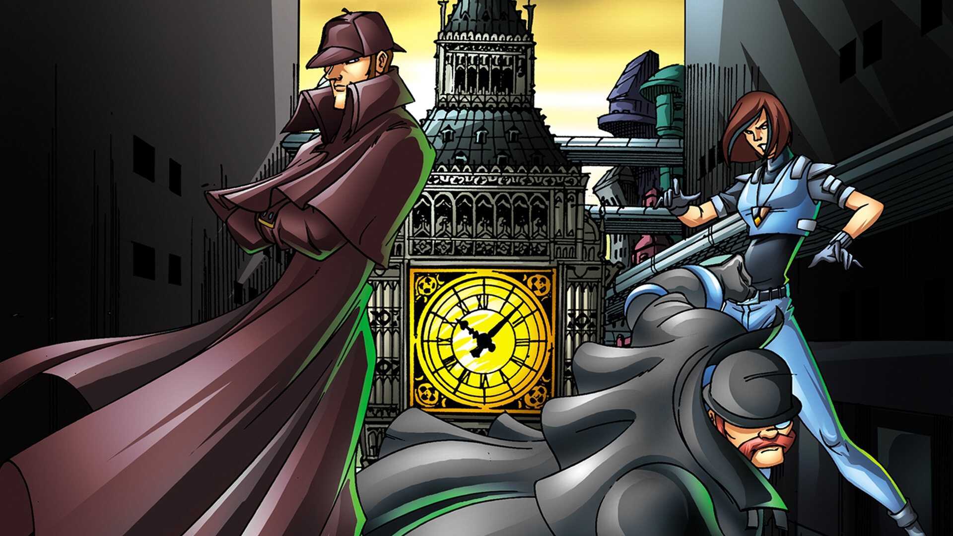 EN - Sherlock Holmes In The 22nd Century Animation (1999-2001) 0